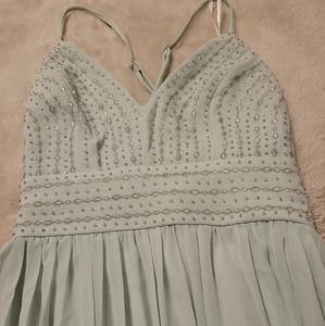 Lulus xs mint green dress